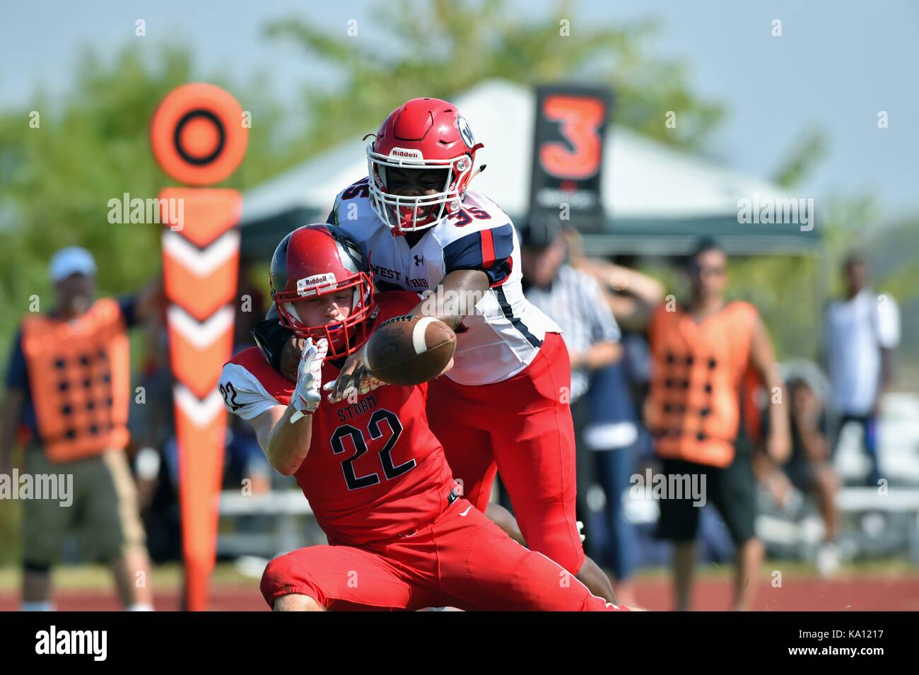 Louisburg College Football Scores First Home Win - Louisburg College