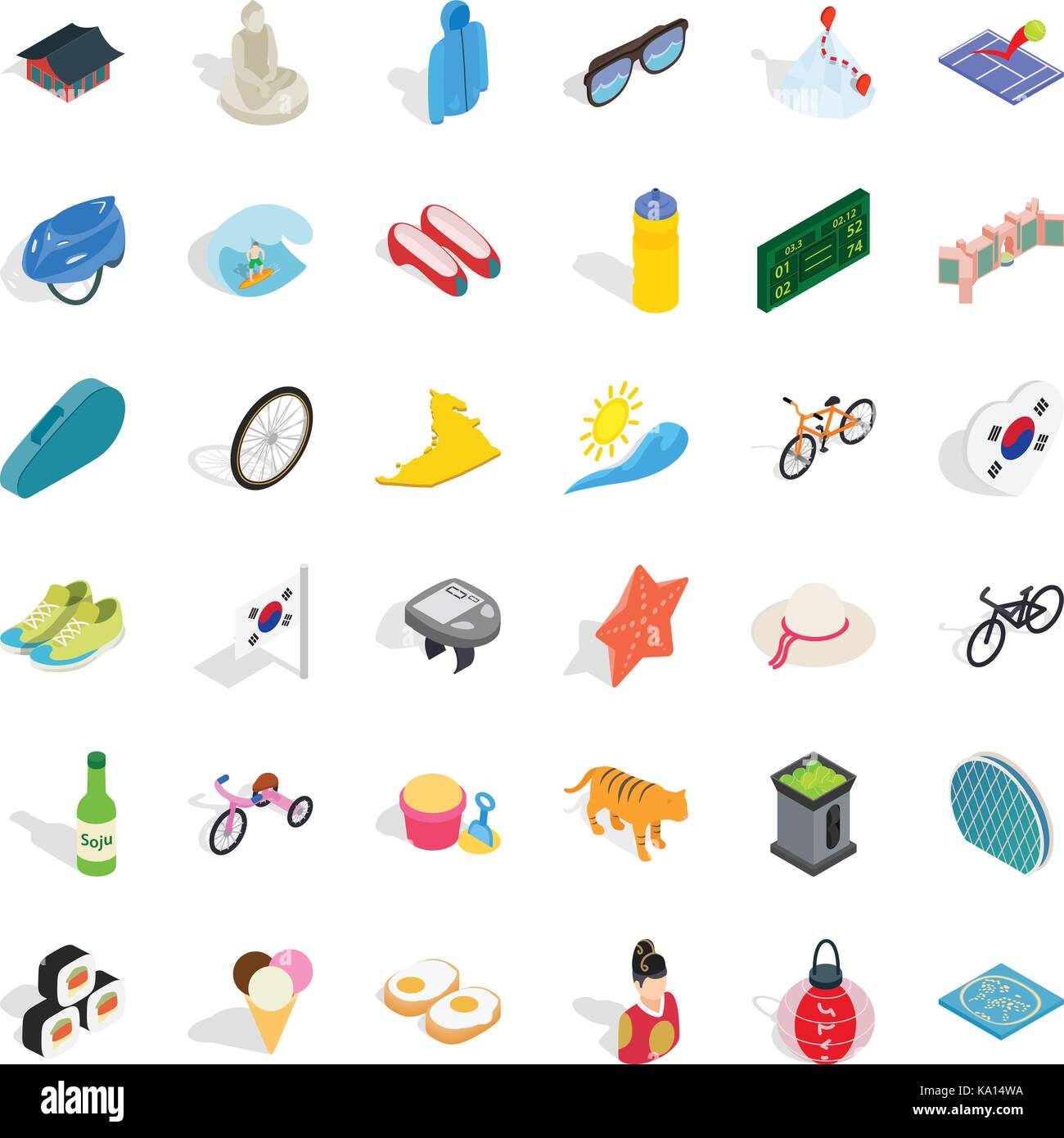 Architecture icons set, isometric style Stock Vector Image & Art - Alamy