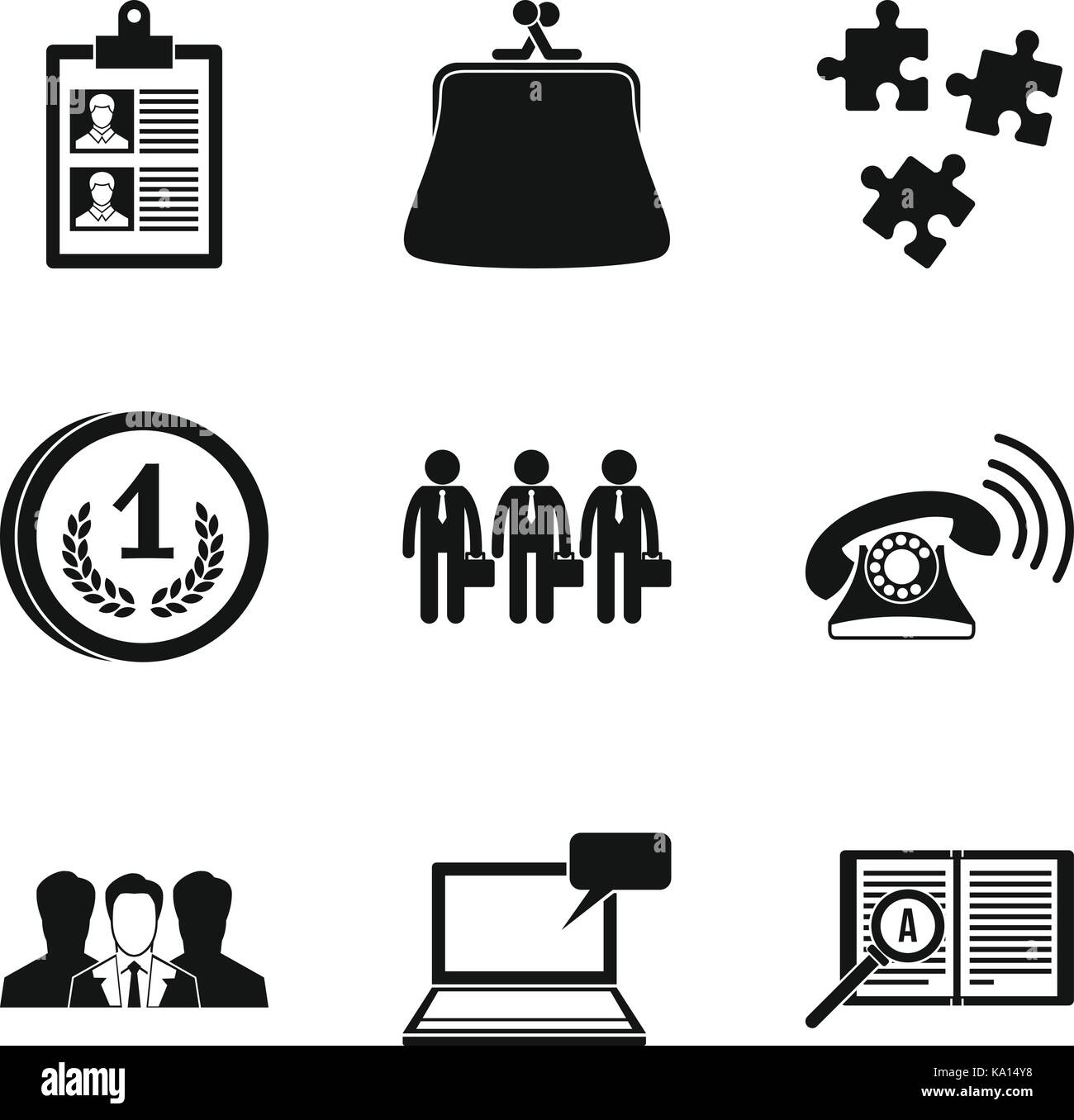 Key moment icons set, simple style Stock Vector Image & Art - Alamy