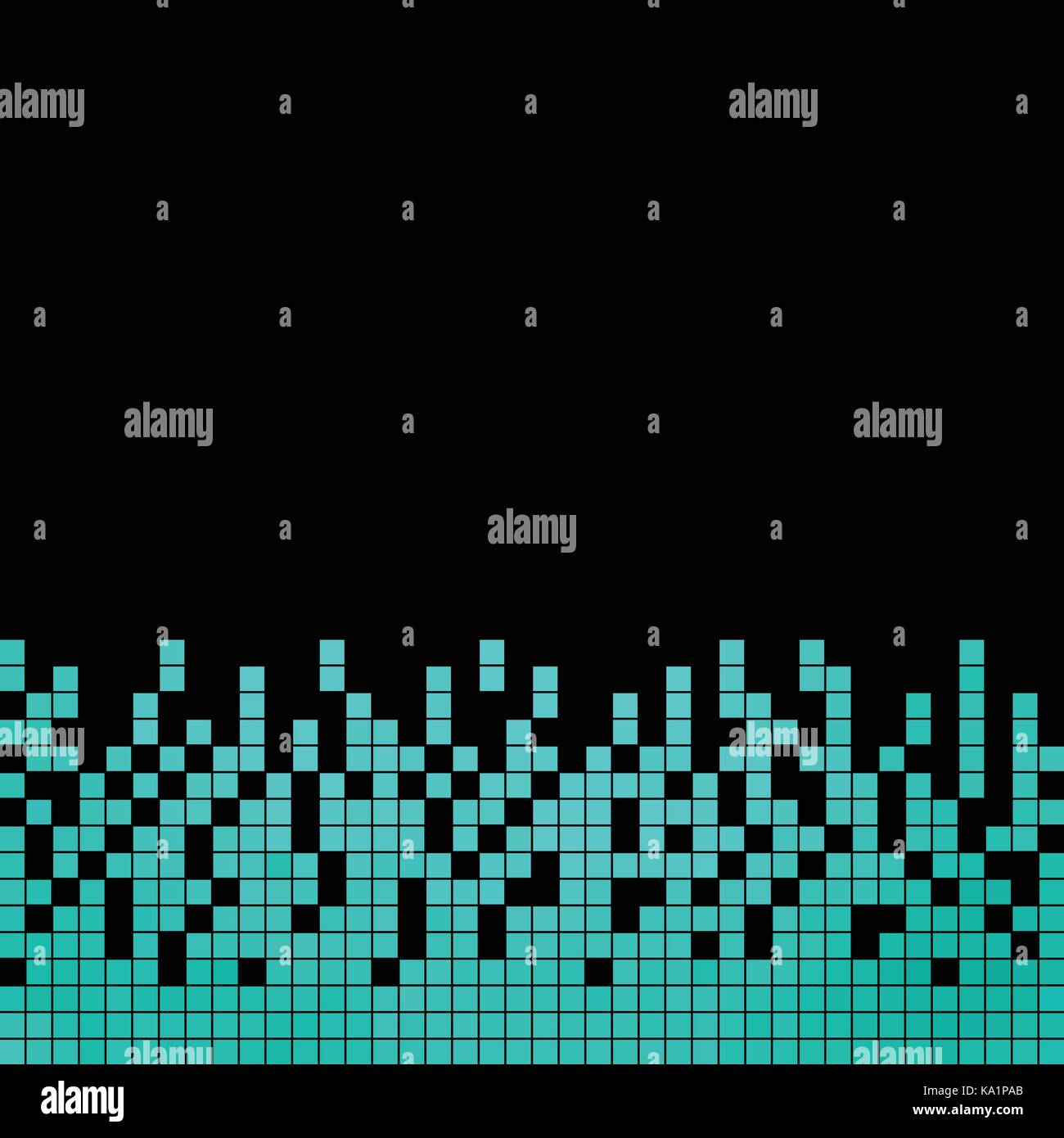 abstract vector square pixel mosaic background Stock Vector Image & Art ...