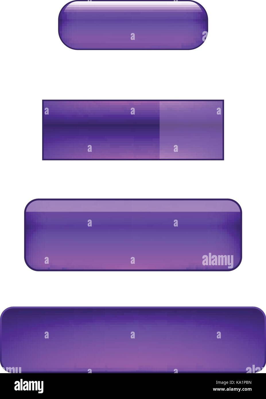 vector web buttons set Stock Vector Image & Art - Alamy
