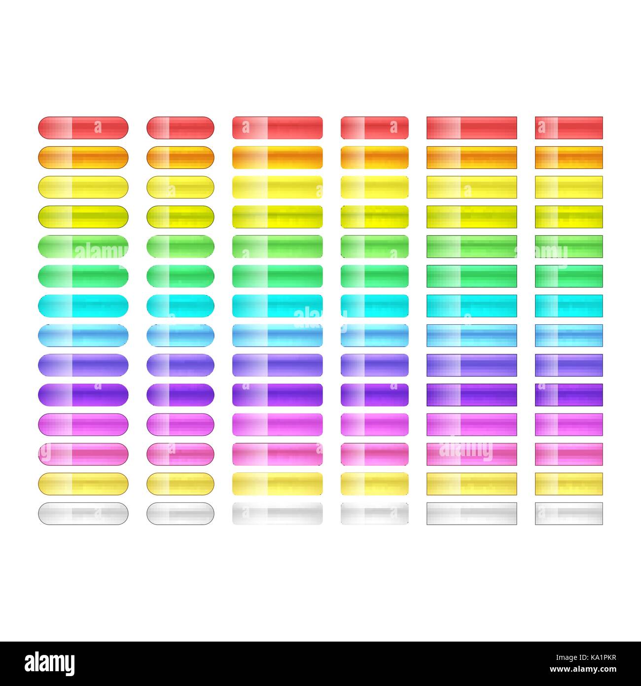 vector web buttons set Stock Vector Image & Art - Alamy