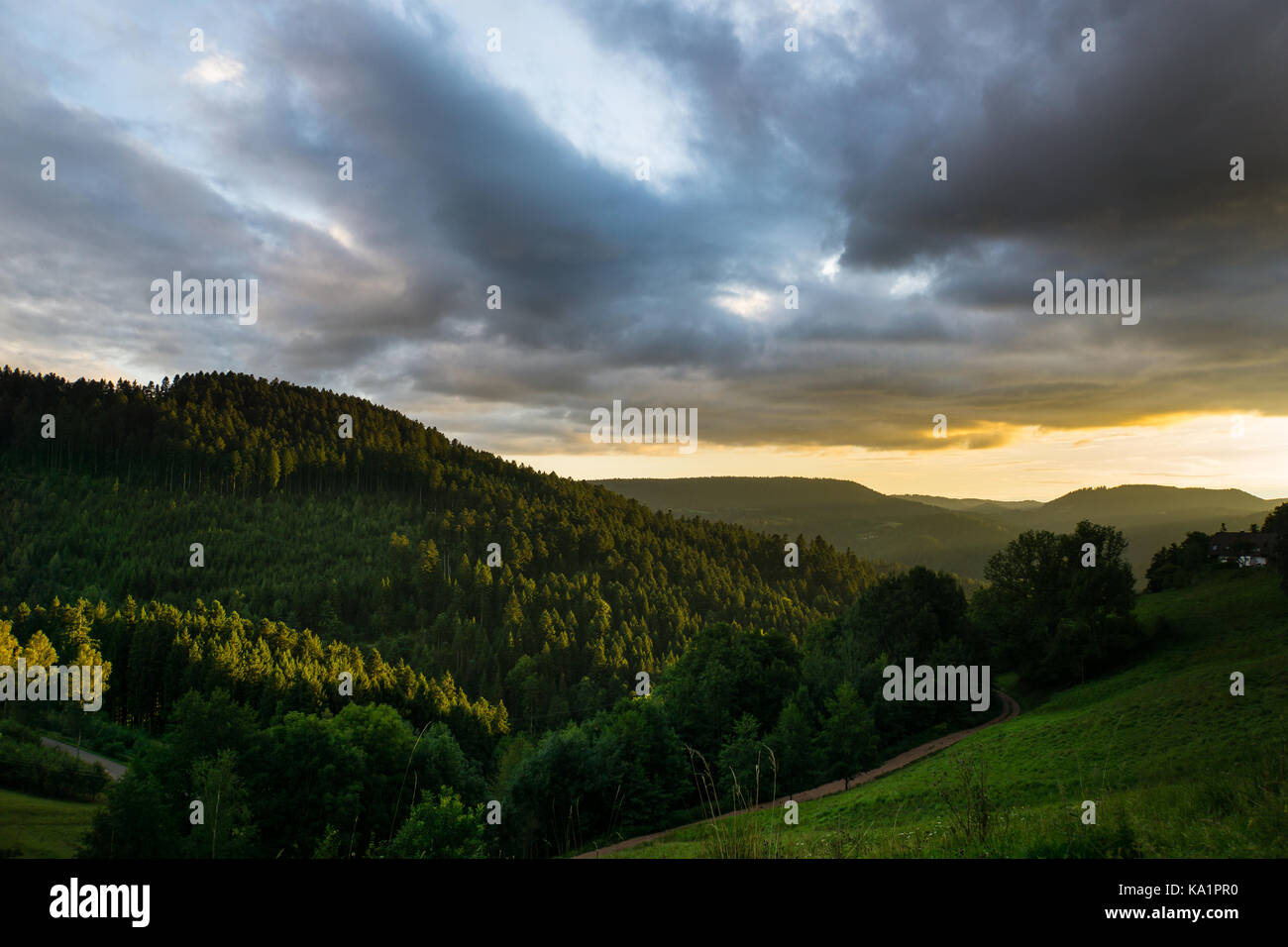 Black forest germany aerial hi-res stock photography and images - Alamy