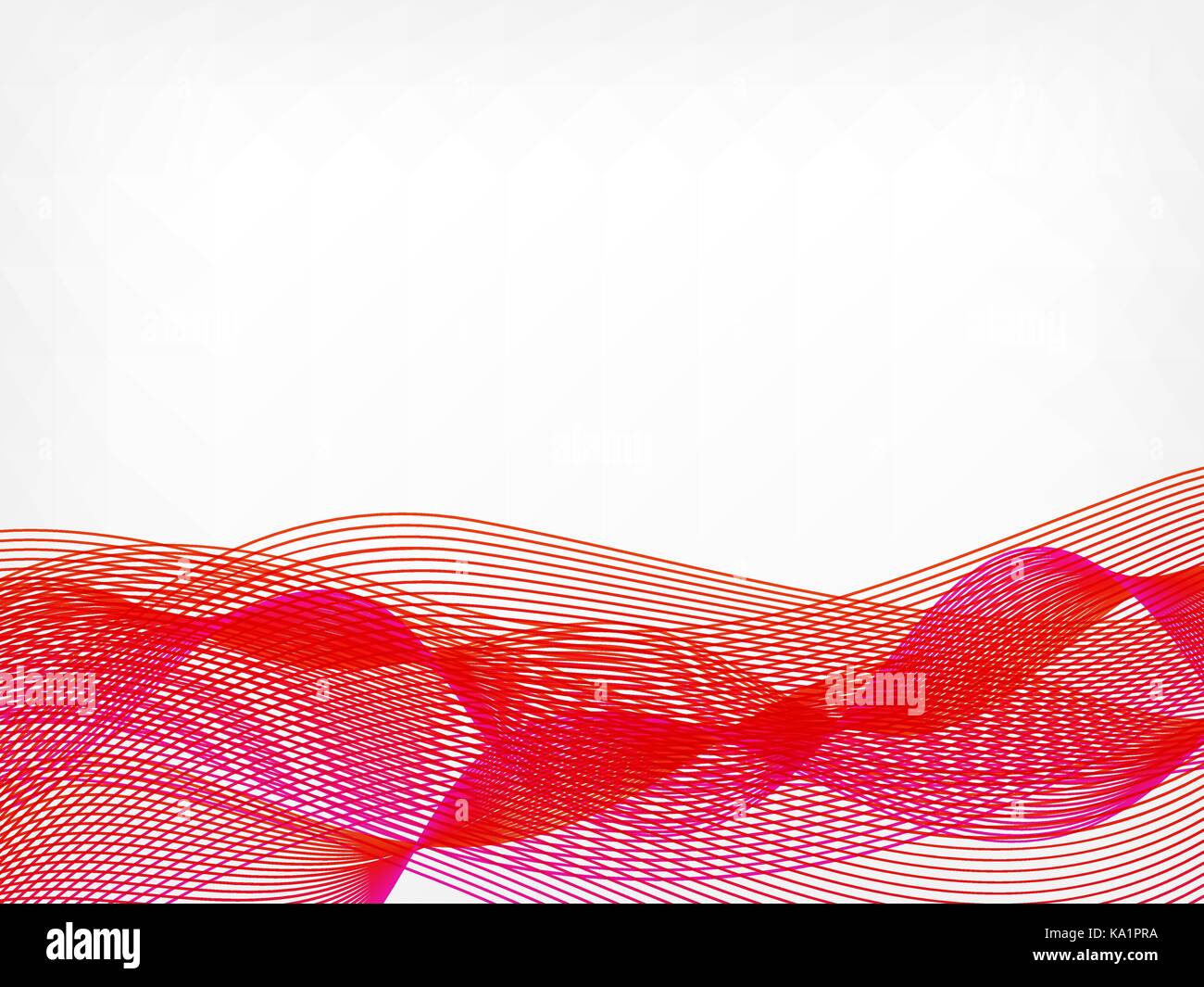 abstract vector waved line background red and purple Stock Vector
