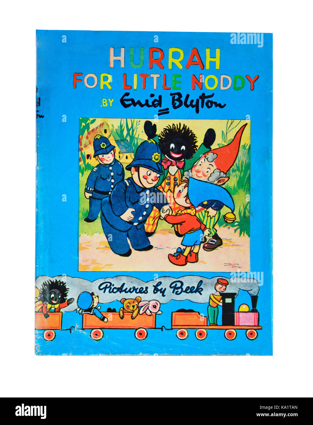 Enid Blyton's 'Hurrah for Little Noddy' Noddy book, Ascot, Berkshire, England, United Kingdom Stock Photo