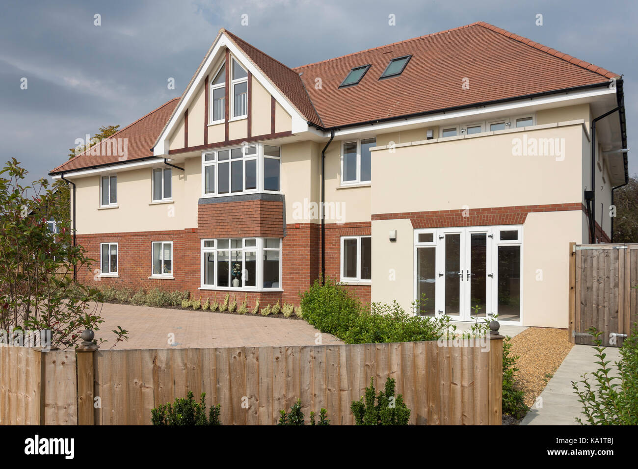 Portas House apartment building, Queen's Road, FrintononSea, Essex, England, United Kingdom