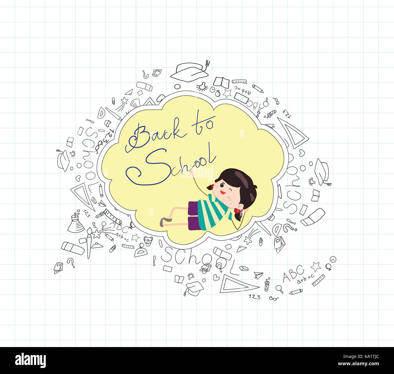back to school Stock Vector Image & Art - Alamy