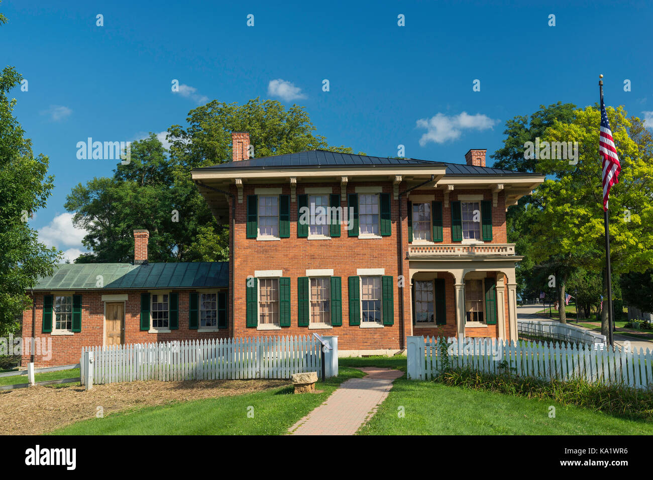 Home of President Ulysses S. Grant in Galena, Illinois Stock Photo Alamy