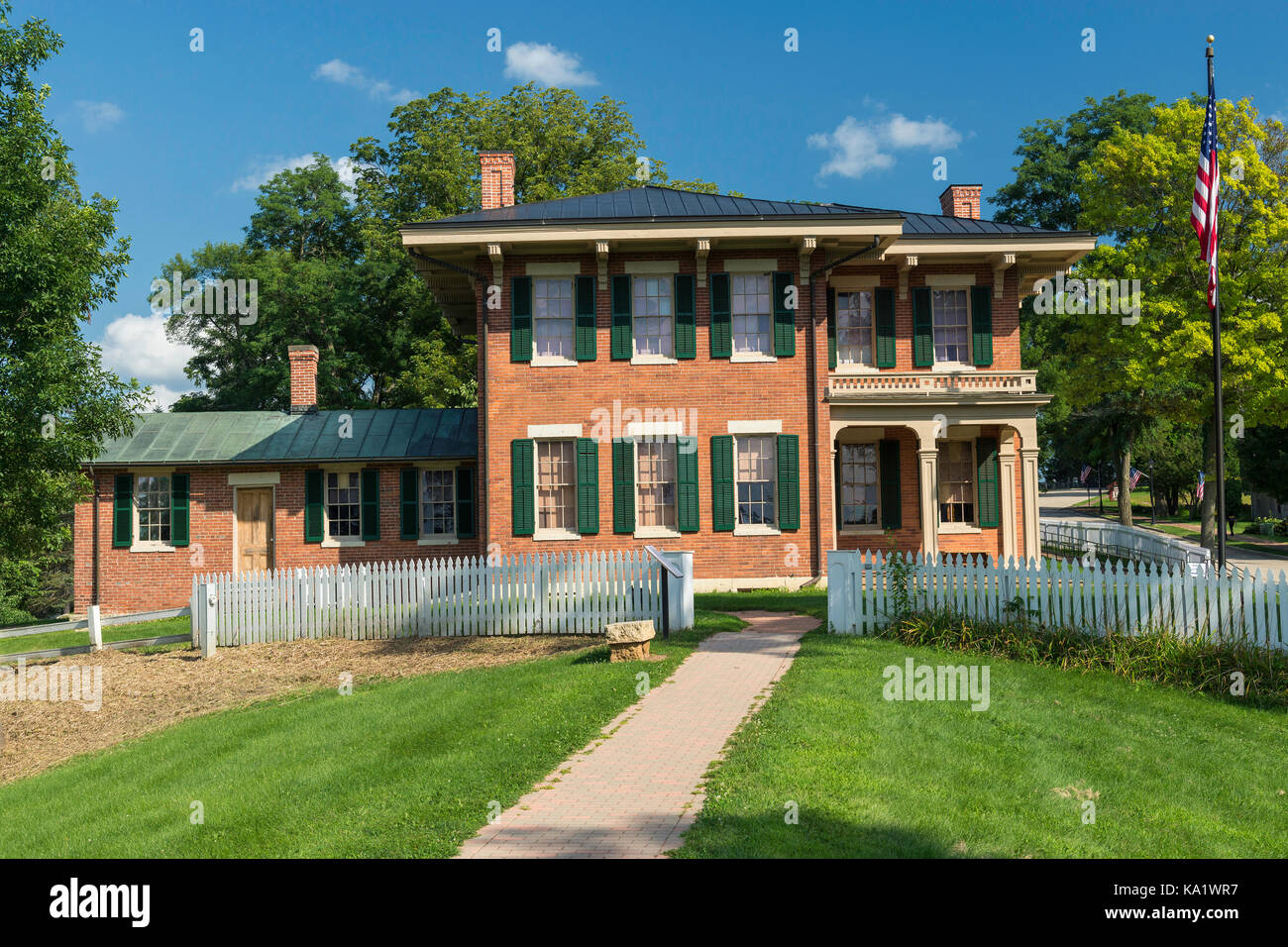 Home of President Ulysses S. Grant in Galena, Illinois Stock Photo Alamy