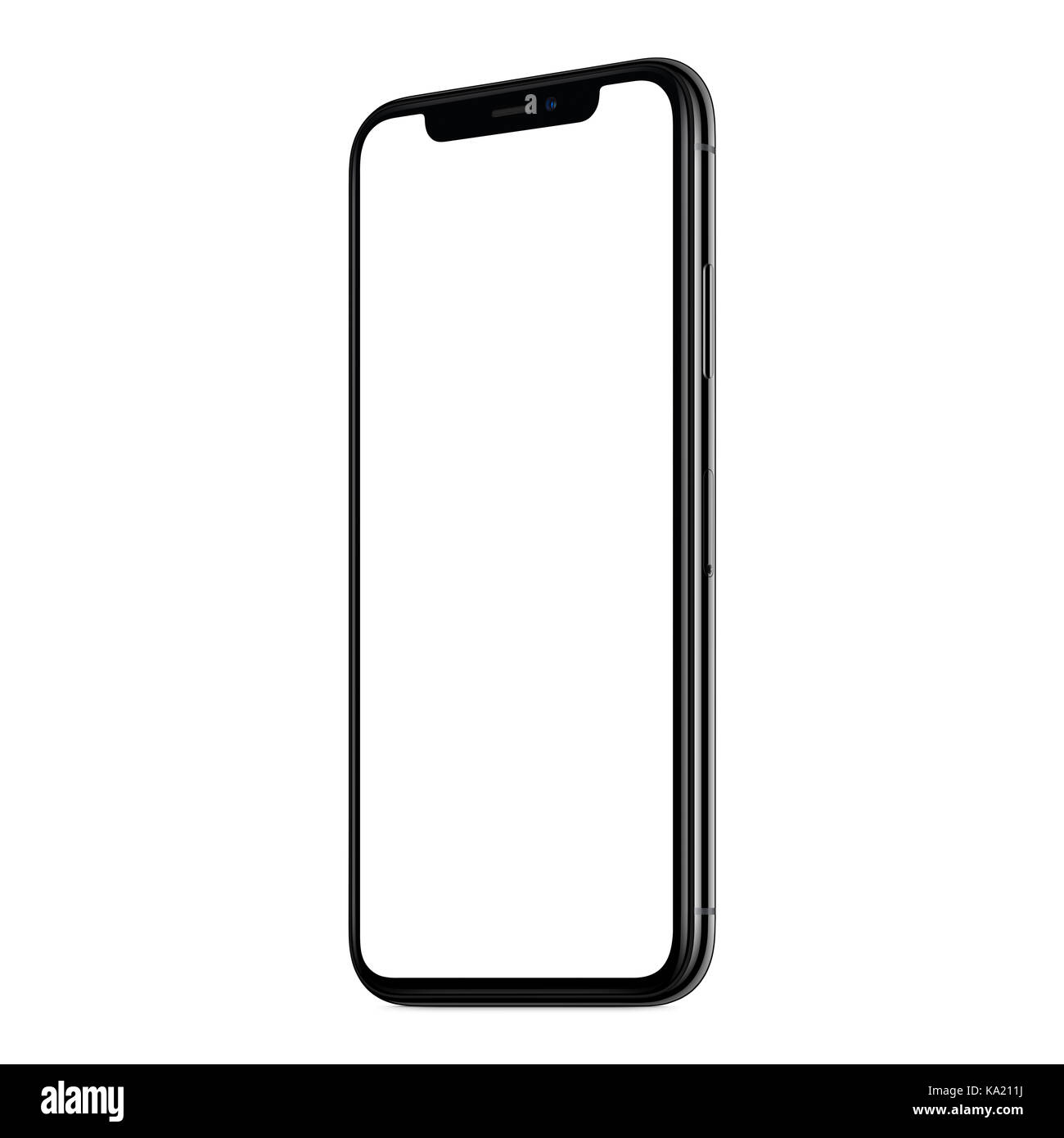 New iPhone X 10 on a white background, studio shot Stock Photo - Alamy