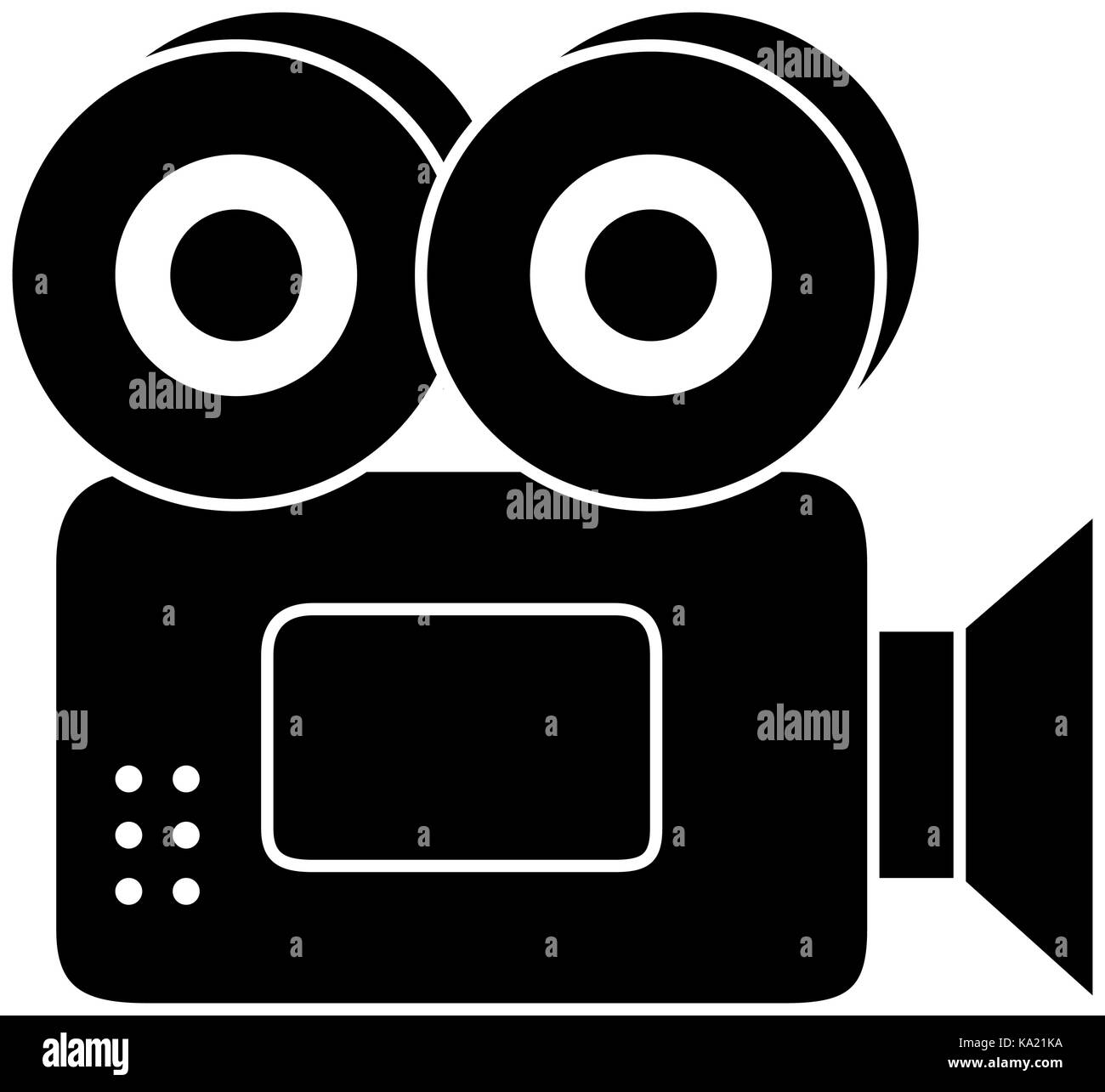 video camera isolated icon vector illustration design Stock Vector ...