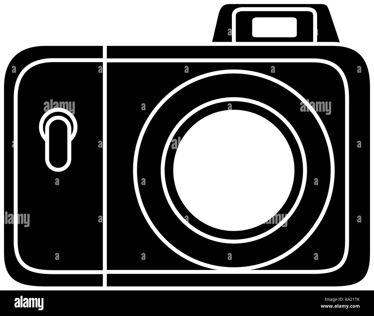 camera photographic isolated icon Stock Vector Image & Art - Alamy