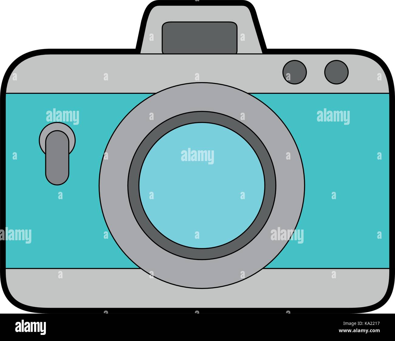 camera photographic isolated icon Stock Vector Image & Art - Alamy