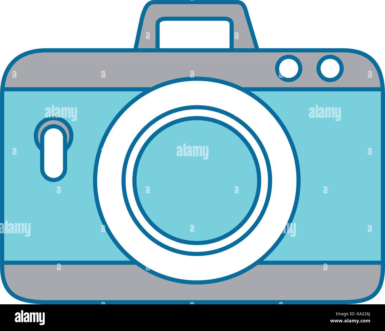camera photographic isolated icon Stock Vector Image & Art - Alamy