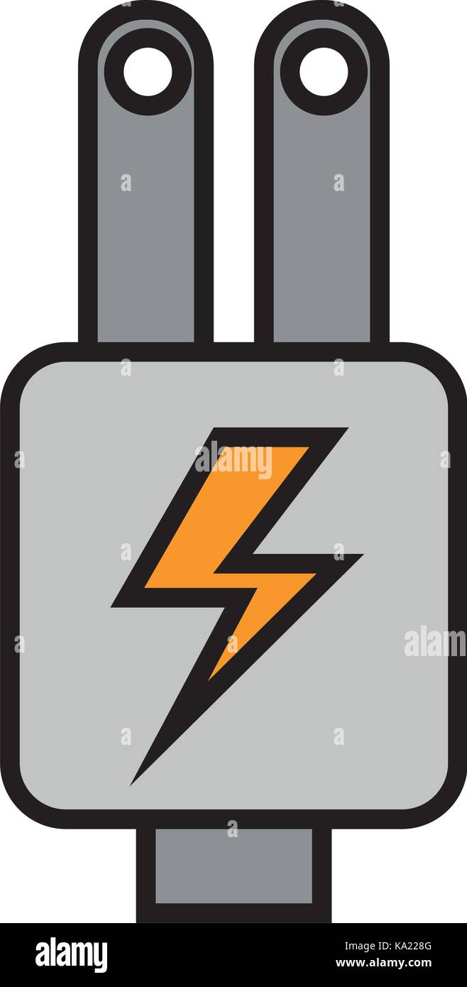 plug energy isolated icon Stock Vector Image & Art - Alamy