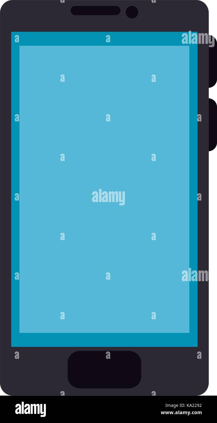 smartphone device isolated icon Stock Vector Image & Art - Alamy