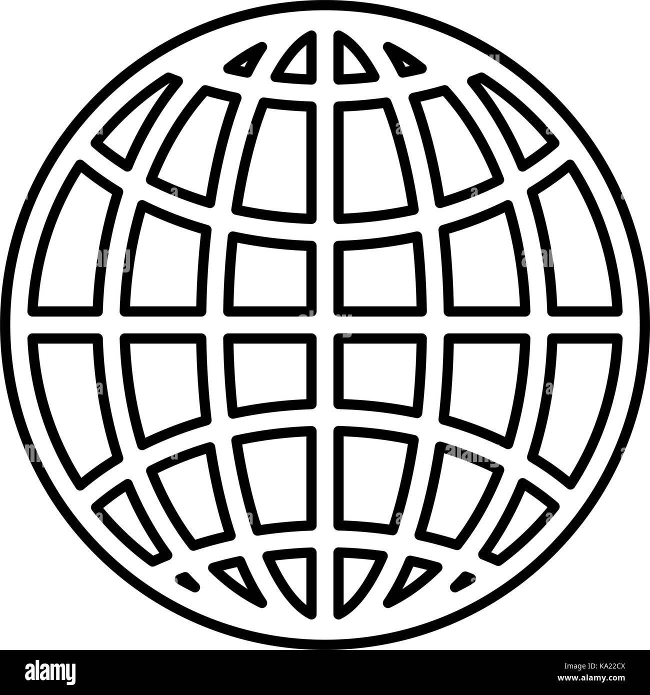 planet sphere isolated icon Stock Vector Image & Art - Alamy