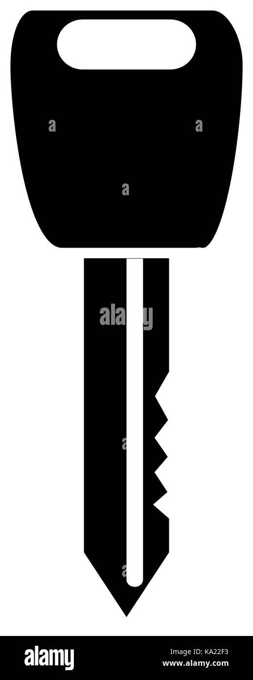 key car isolated icon Stock Vector Image & Art - Alamy