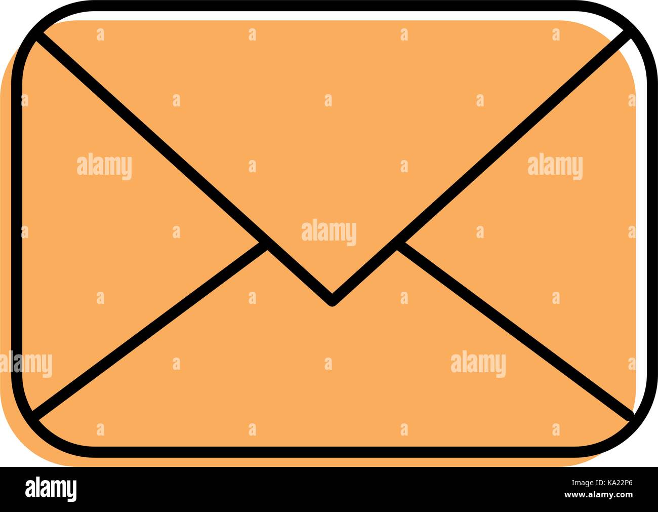 envelope mail isolated icon Stock Vector Image & Art - Alamy
