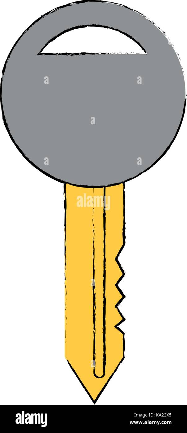 key car isolated icon Stock Vector Image & Art - Alamy