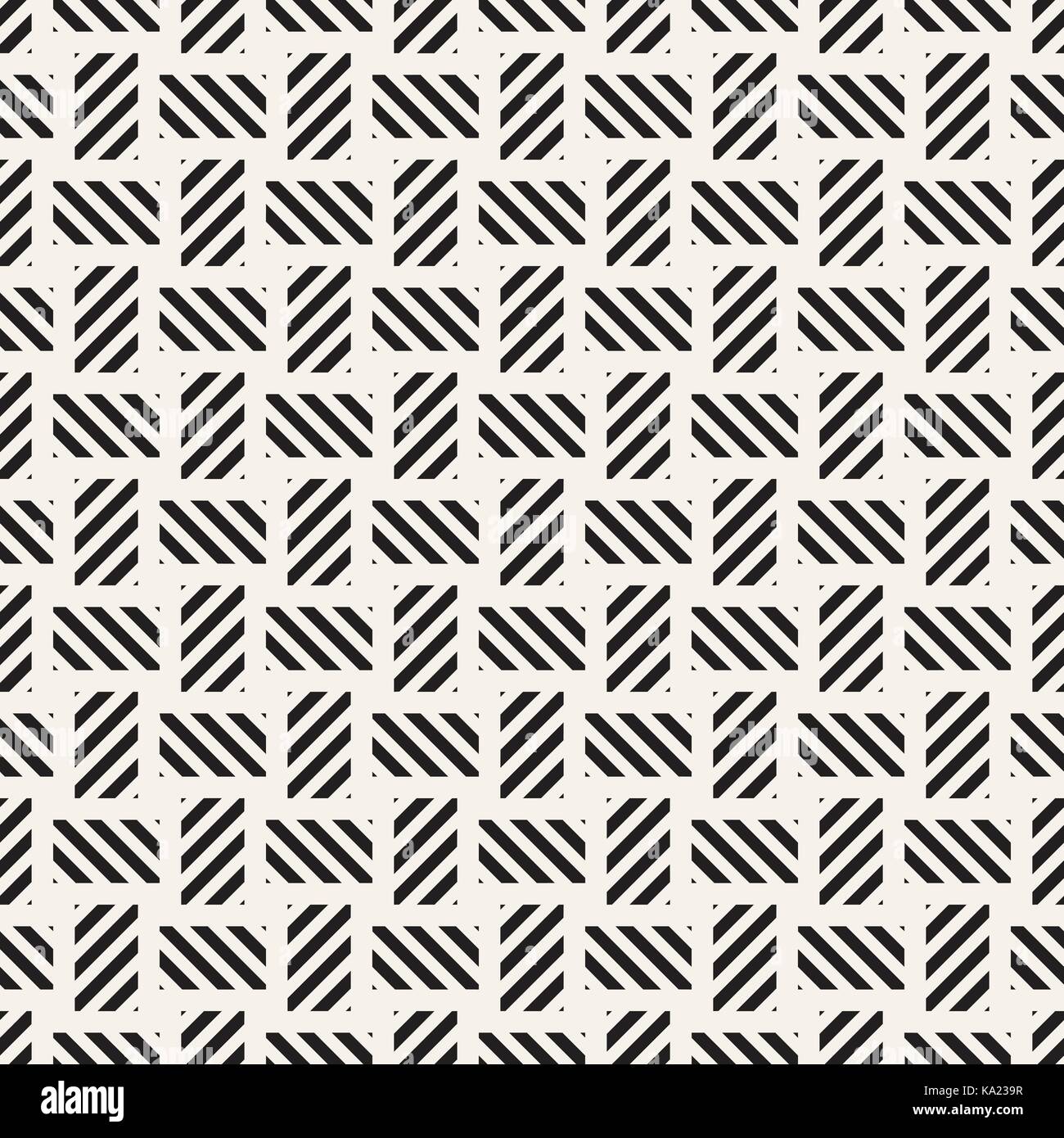 Crosshatch vector seamless geometric pattern. Crossed graphic ...