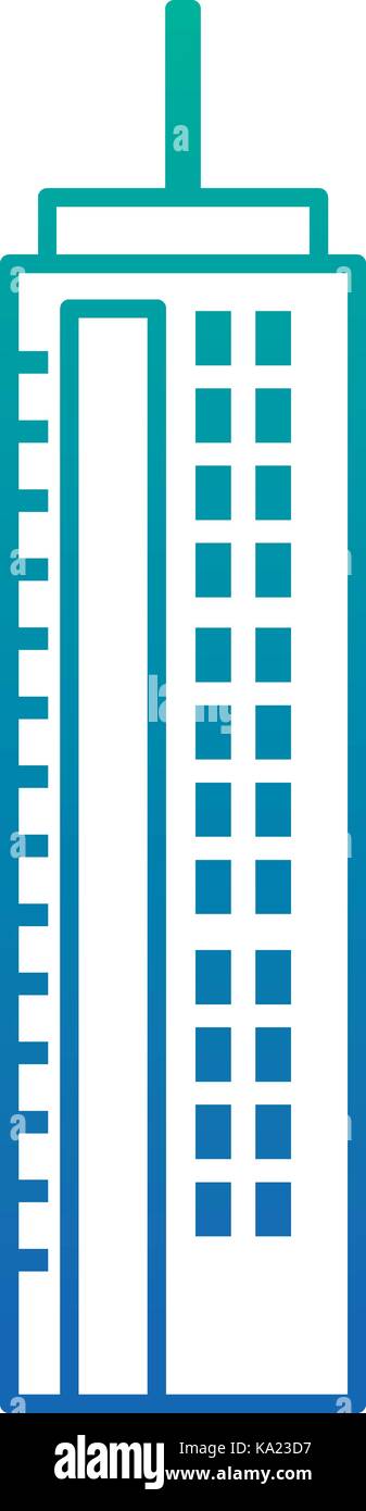 futuristic building isolated icon Stock Vector Image & Art - Alamy