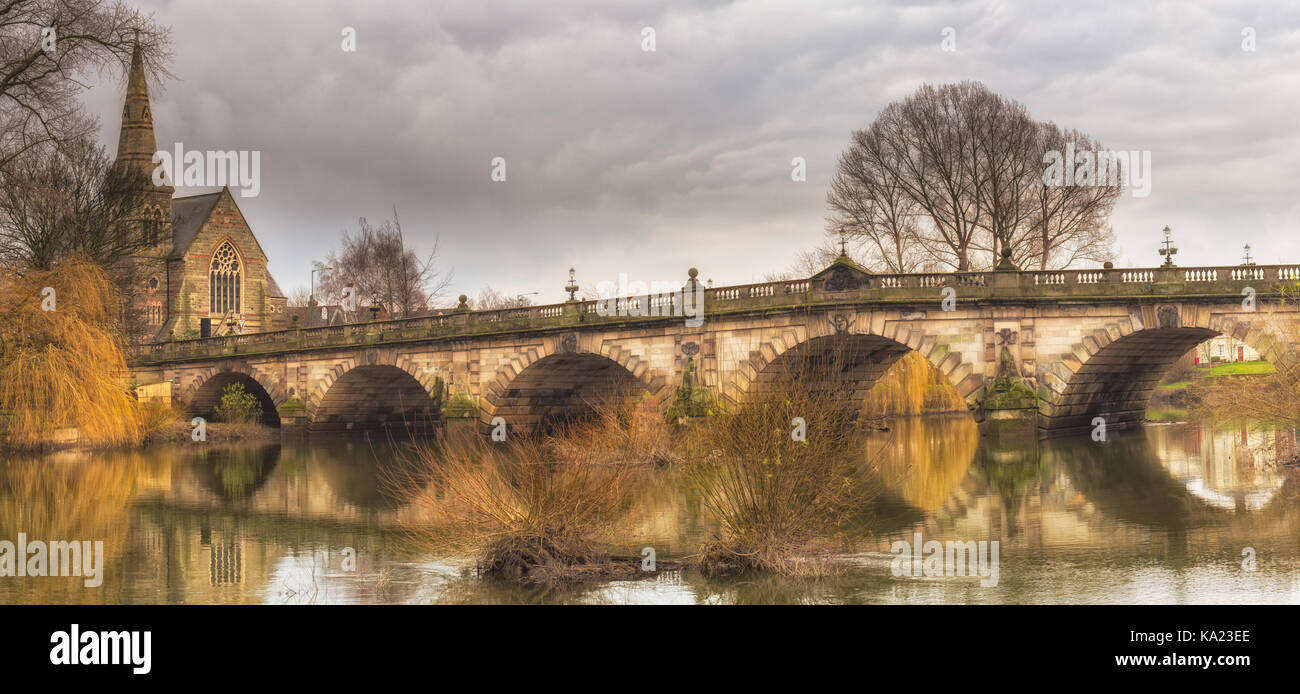 Shrewsbury bridge hi-res stock photography and images - Alamy