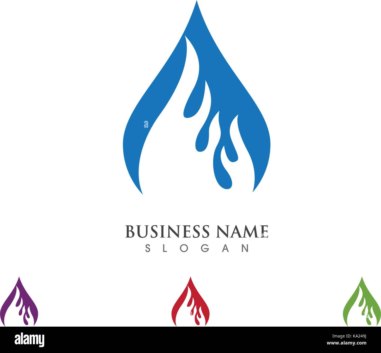 water drop icon vector illustration design template Stock Vector Image ...
