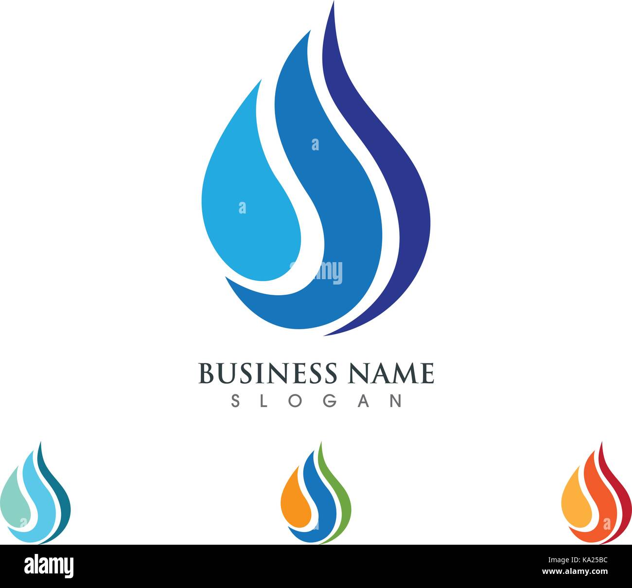 water drop icon vector illustration design template Stock Vector Image ...