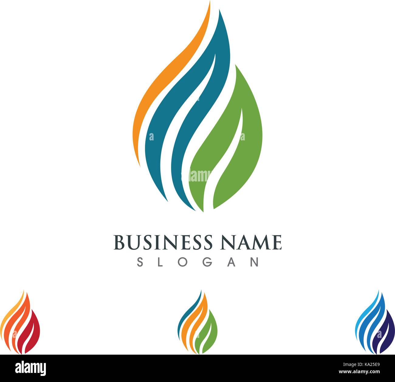 water drop icon vector illustration design template Stock Vector Image ...
