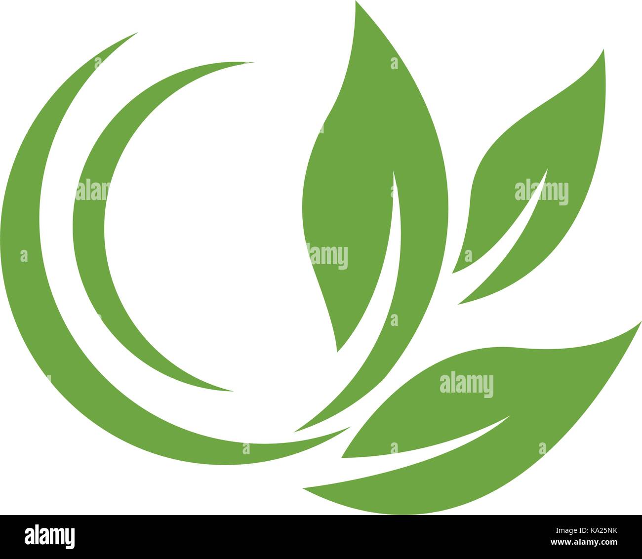 Tree icon logo template vector illustration Stock Vector Image & Art ...