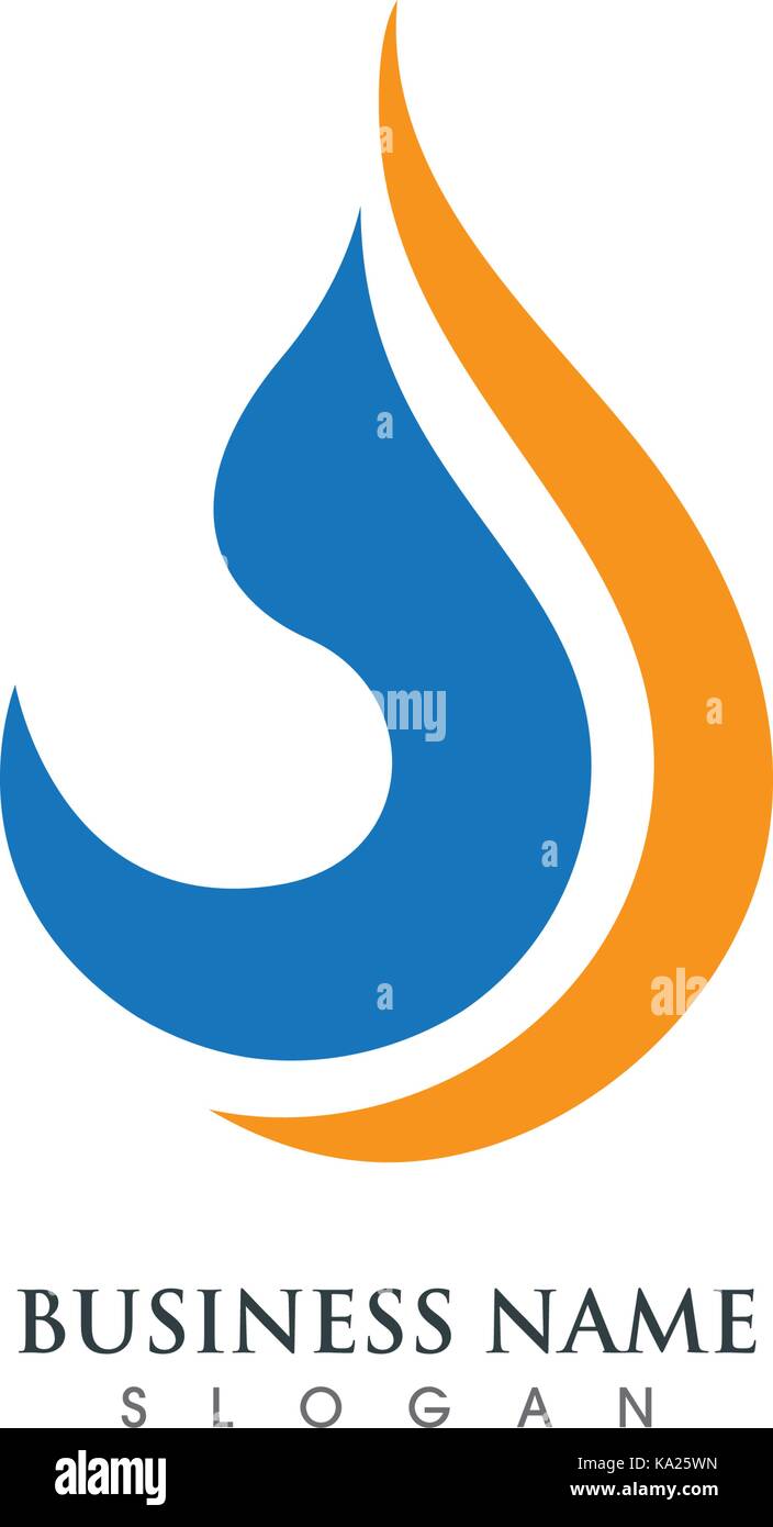 water drop icon vector illustration design template Stock Vector Image ...