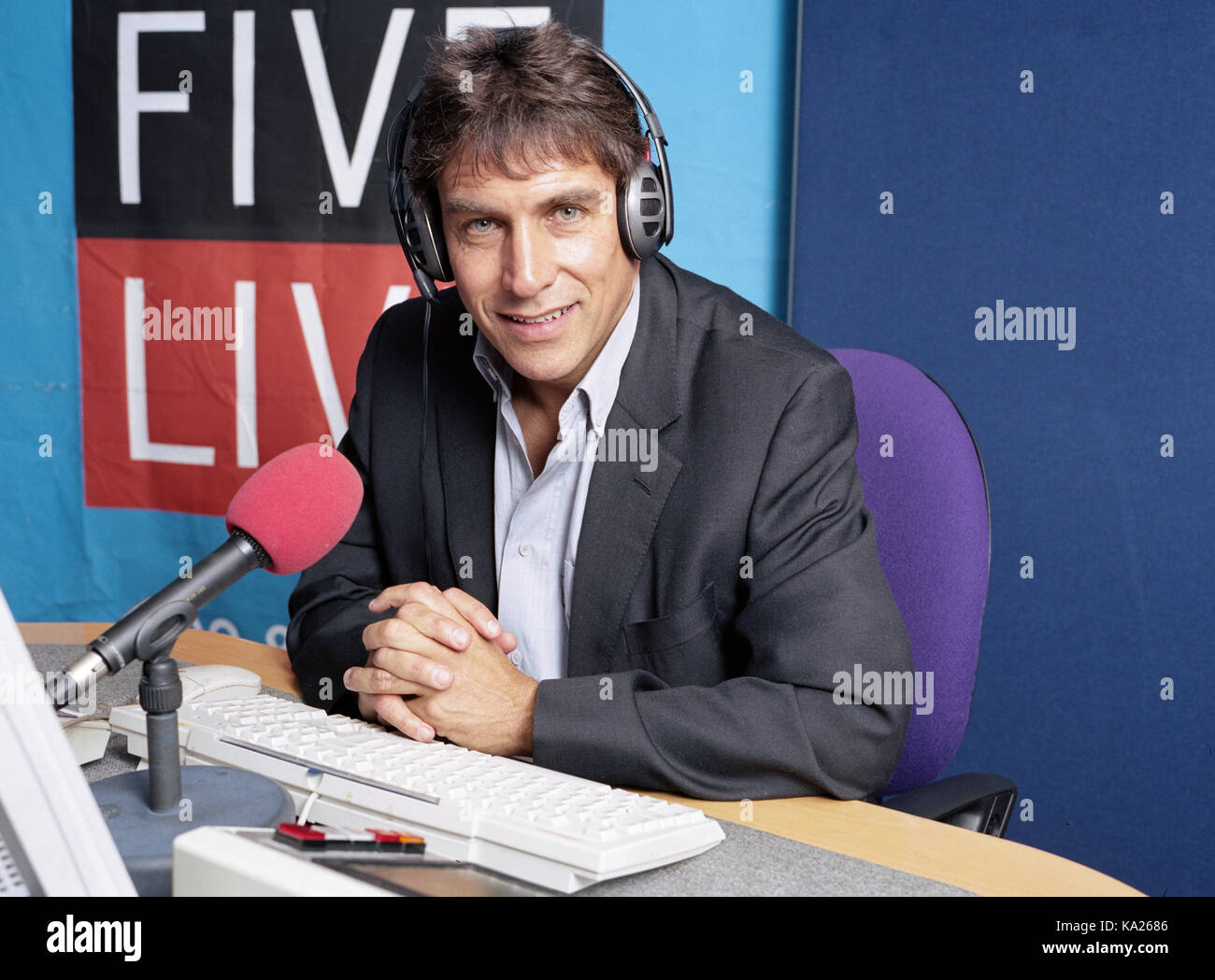 Bbc five live presenter hi-res stock photography and images - Alamy
