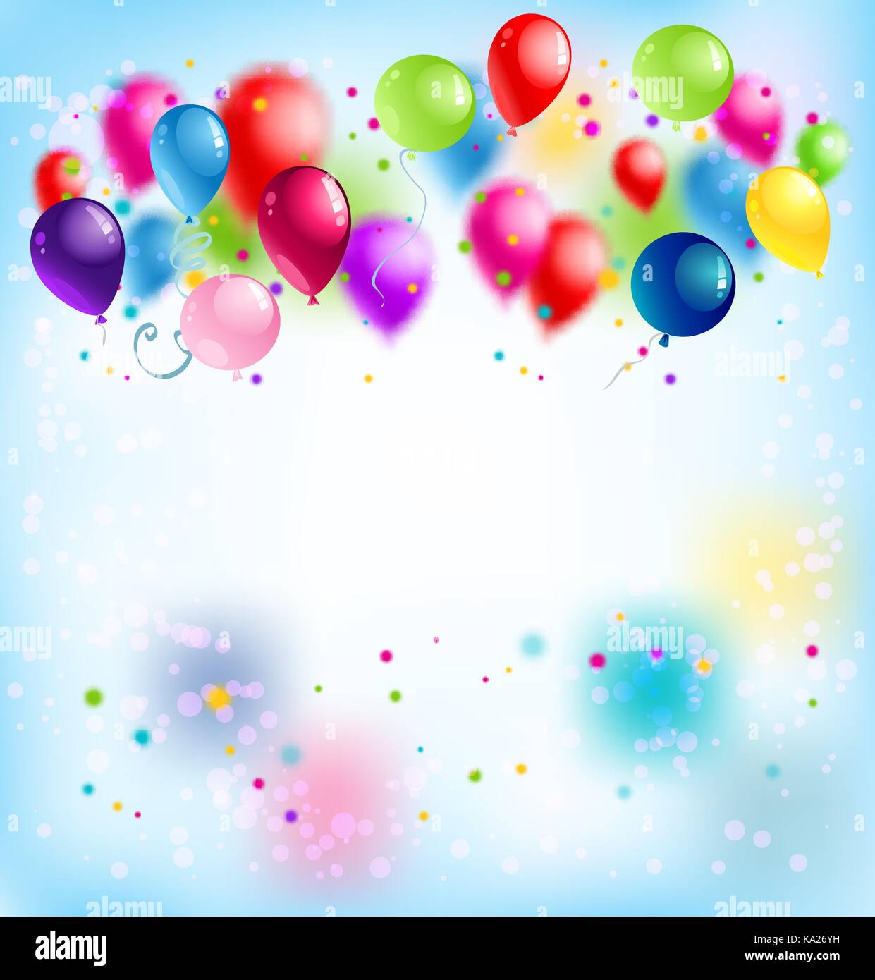 Blur happy birthday card Stock Vector Image & Art - Alamy