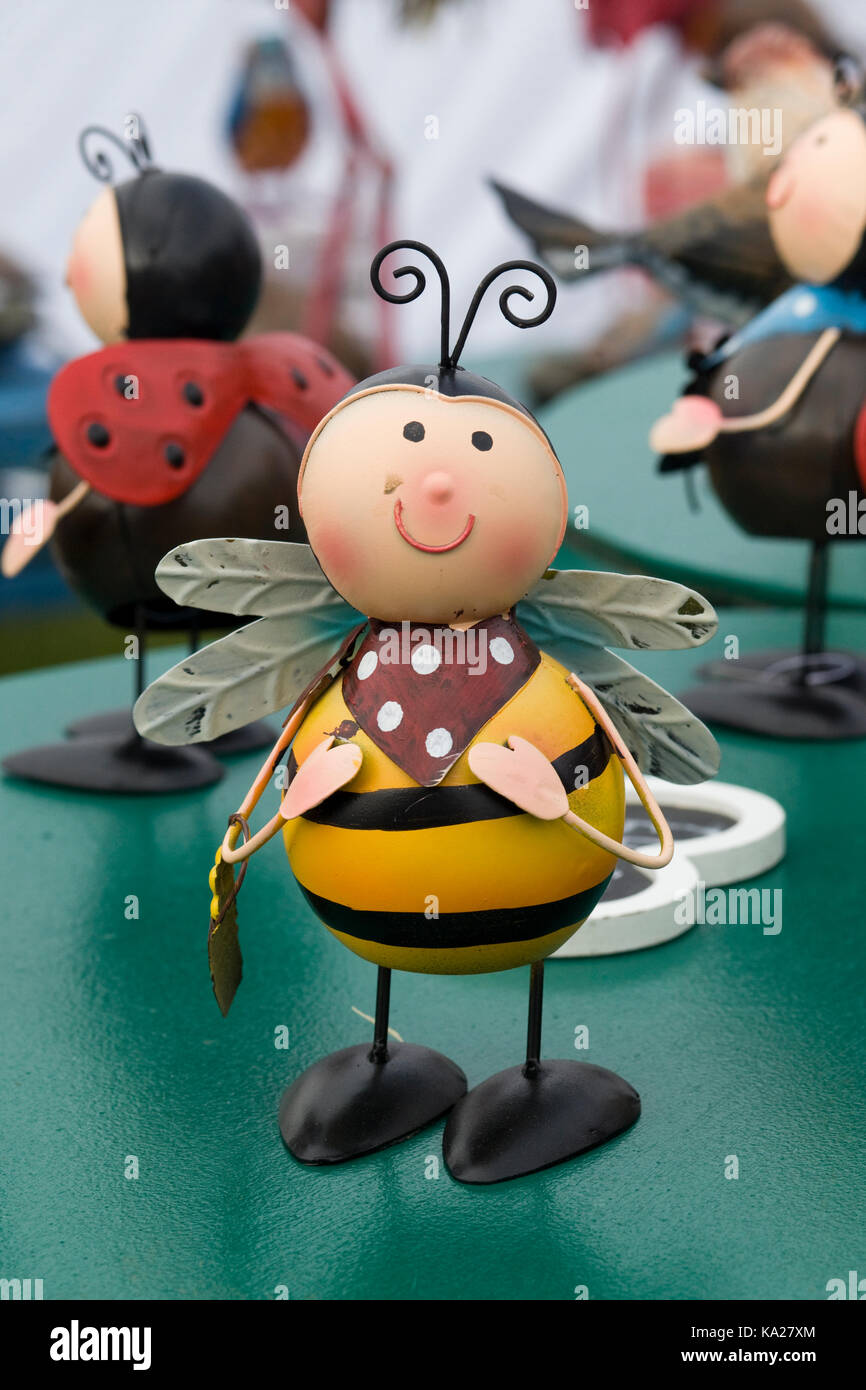 handmade metal Garden ornament Stock Photo Alamy