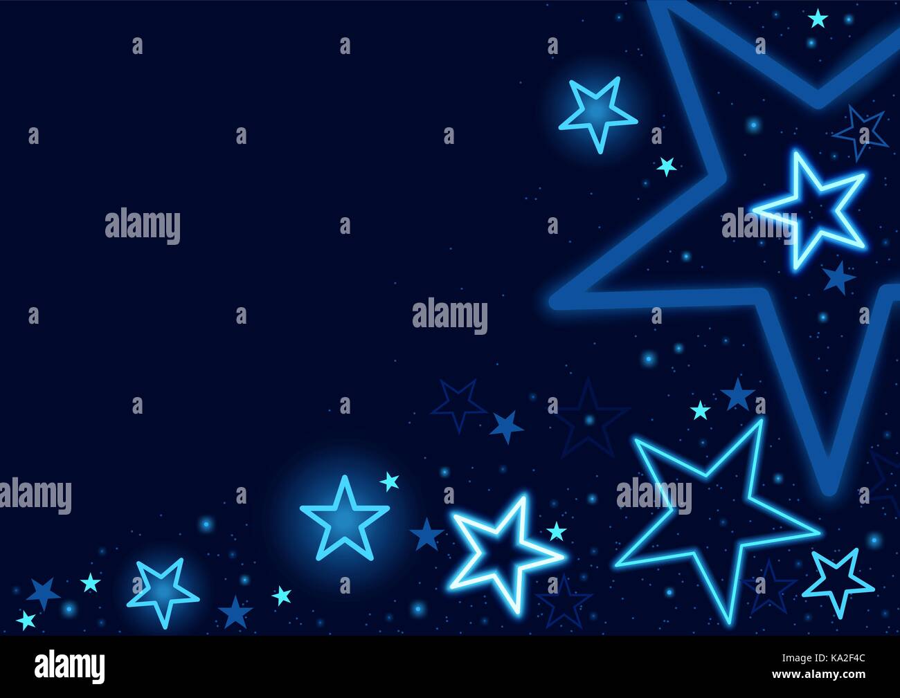 Blue Stars Background Stock Vector Image & Art - Alamy