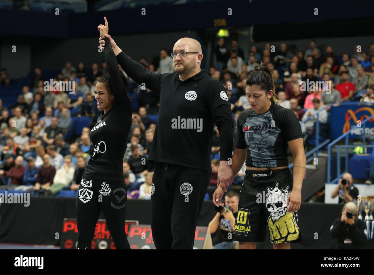 Espoo, Finland, 24th September, 2017. Top grapplers from all over the