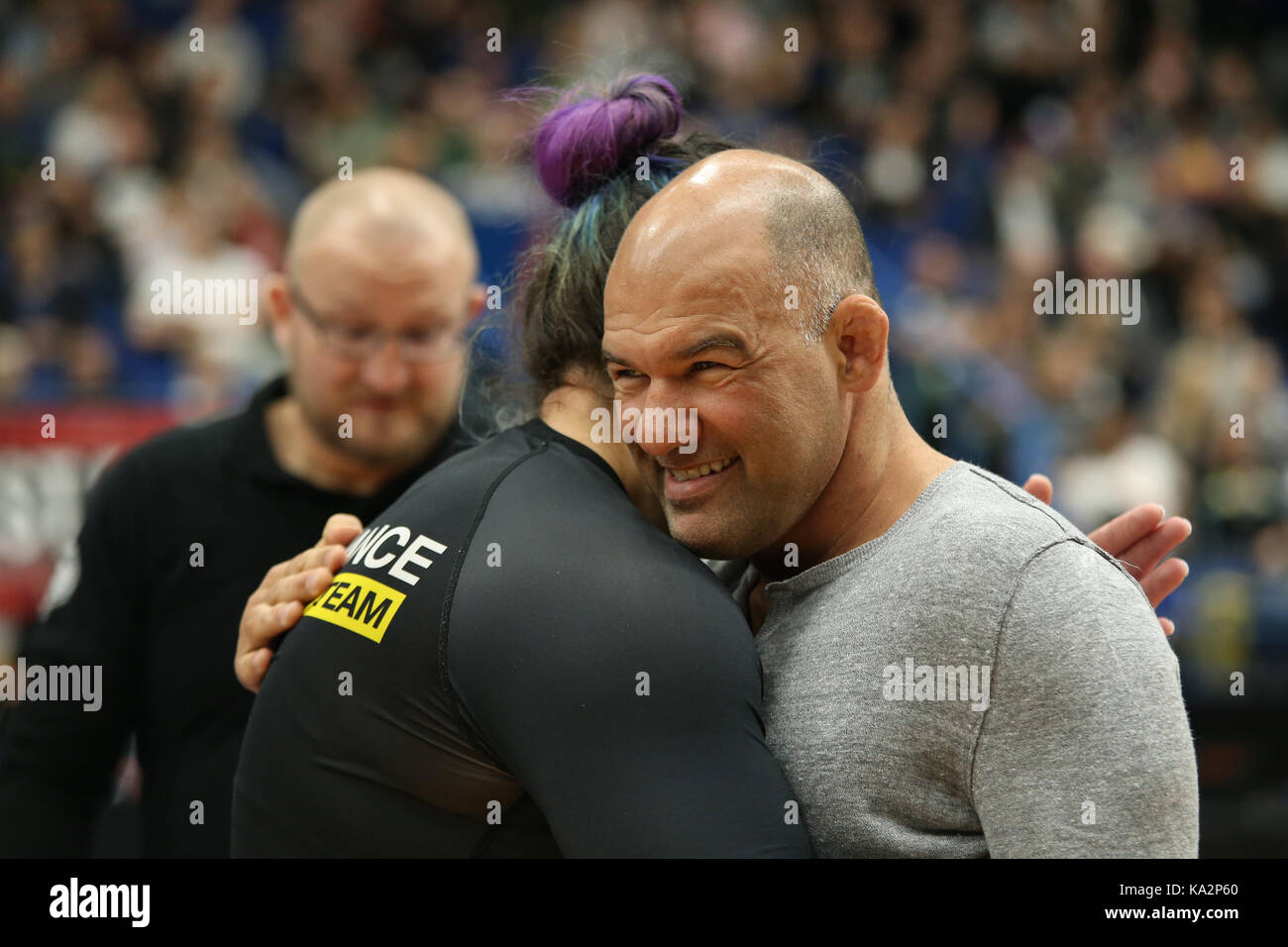 Espoo, Finland, 24th September, 2017. Top grapplers from all over the