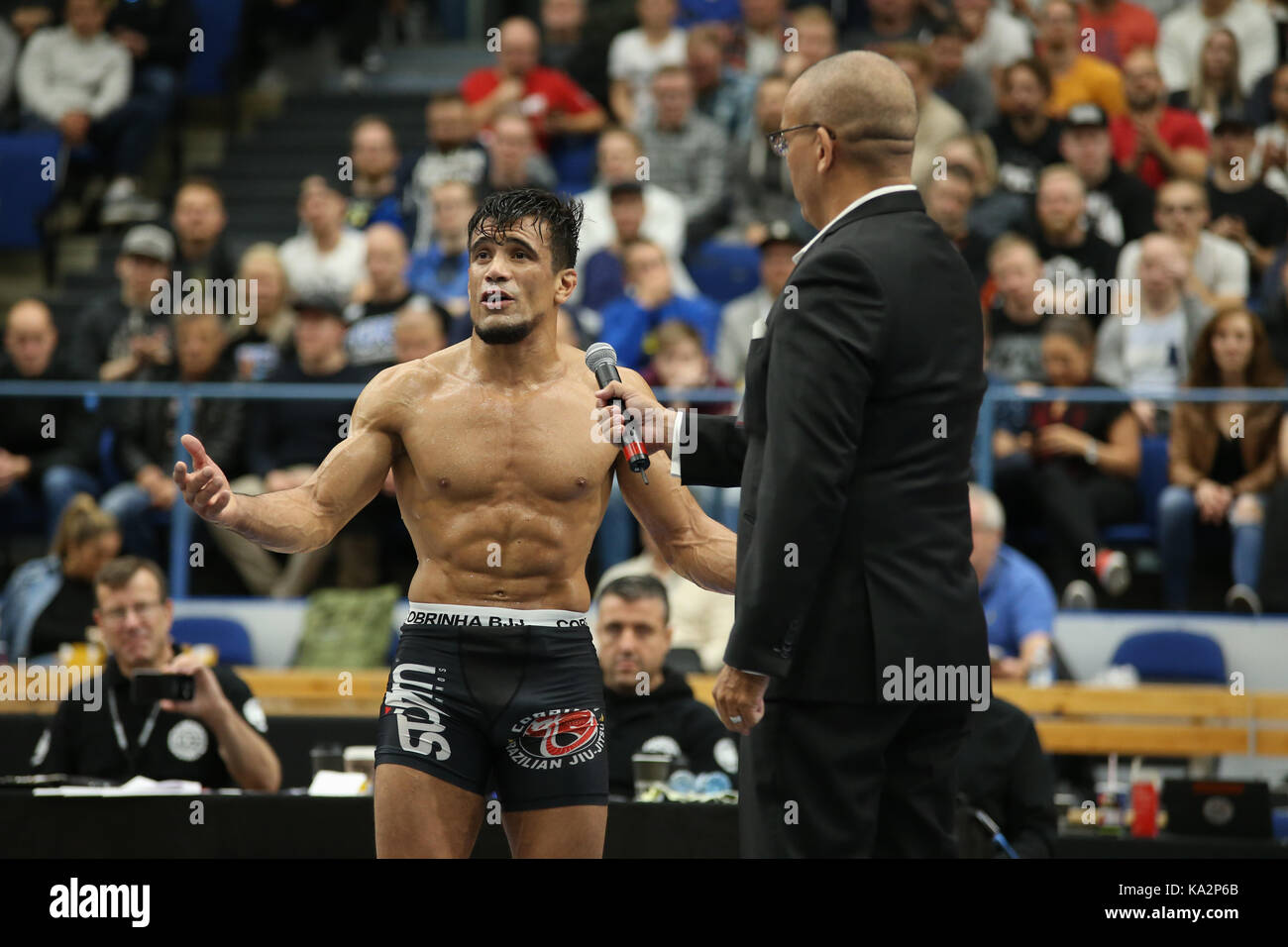 Espoo, Finland, 24th September, 2017. Top grapplers from all over the