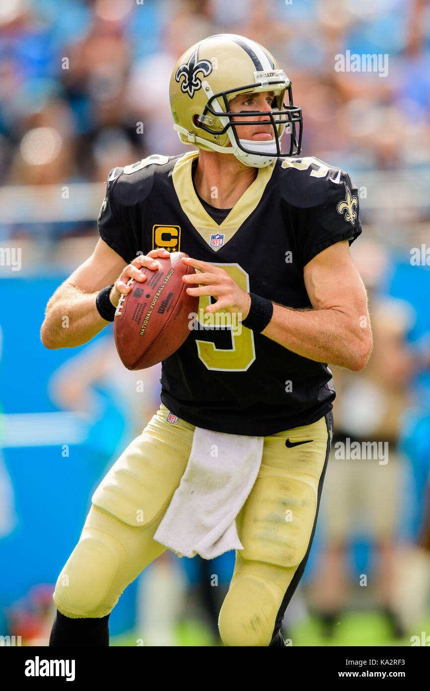 New Orleans Saints quarterback Drew Brees (9) during the NFL football
