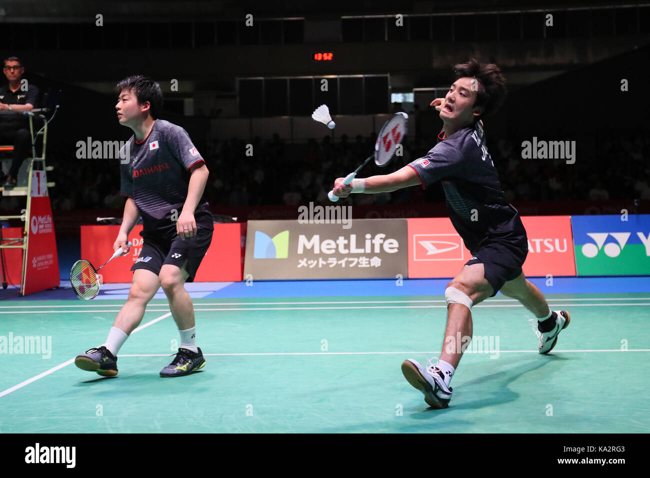 Tokyo Metropolitan Gymnasium, Tokyo, Japan. 24th Sep, 2017. Takuto ...