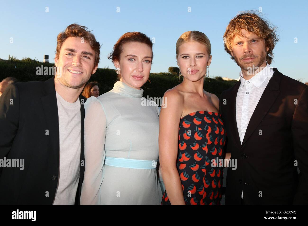 Santa Monica, CA. 23rd Sep, 2017. Peter Schafer, Anna Schafer, Sarah