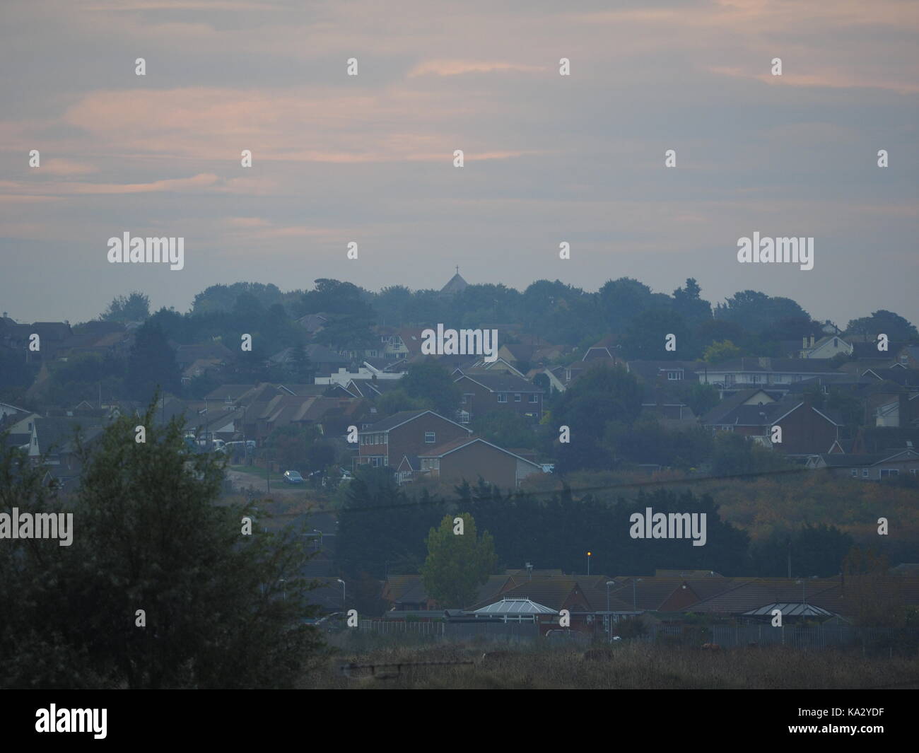 Sheerness, Kent, UK. 25th Sep, 2017. UK Weather an overcast morning in