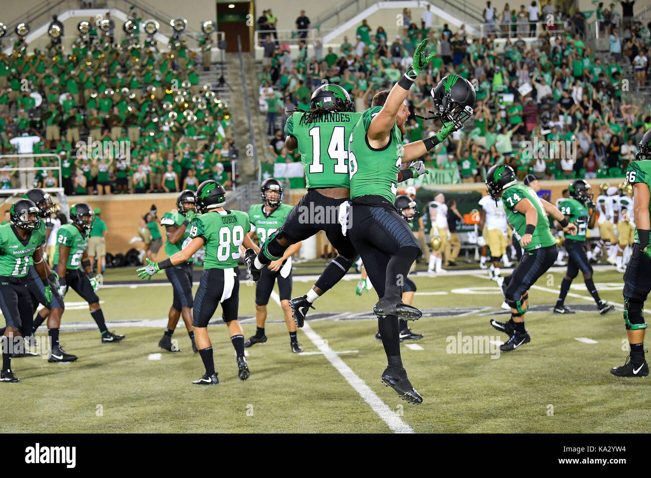 University Of North Alabama Football Stock Photos