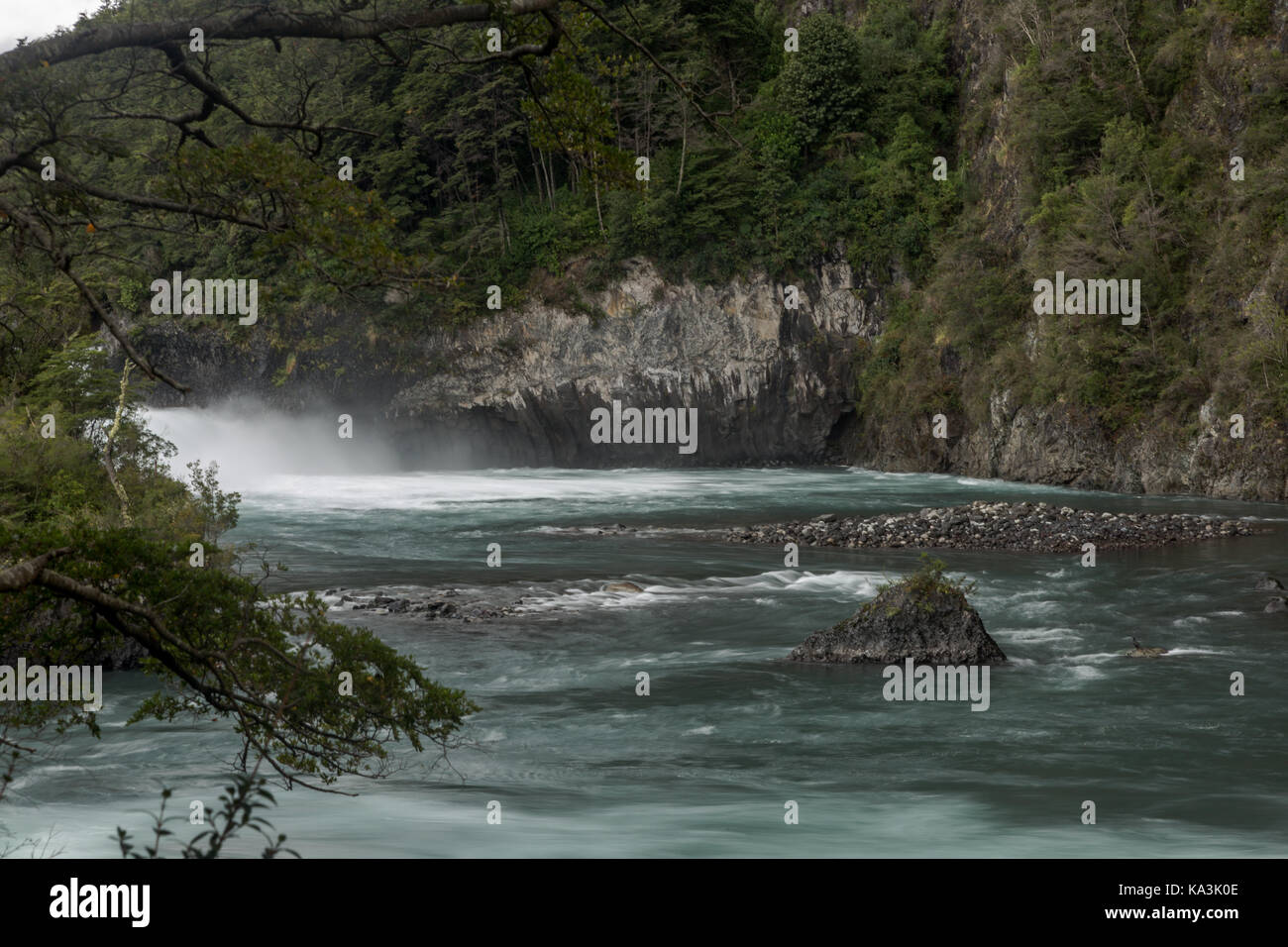  Rapids petrohue river hi-res stock photography and images - Alamy 