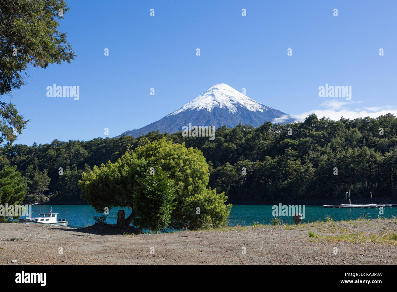 Chile - Nature and Tourism Stock Photo