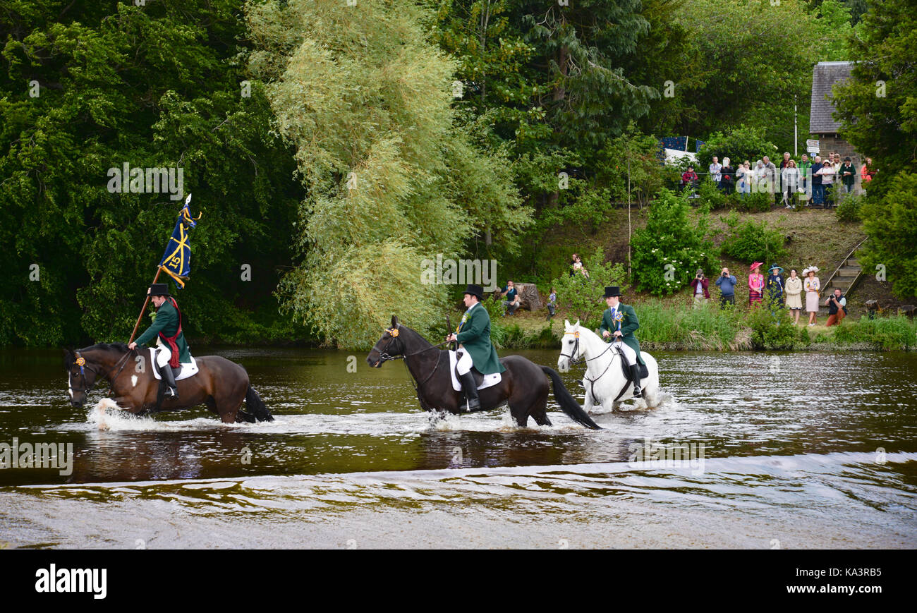 Hawick Common Riding Stock Photo Alamy