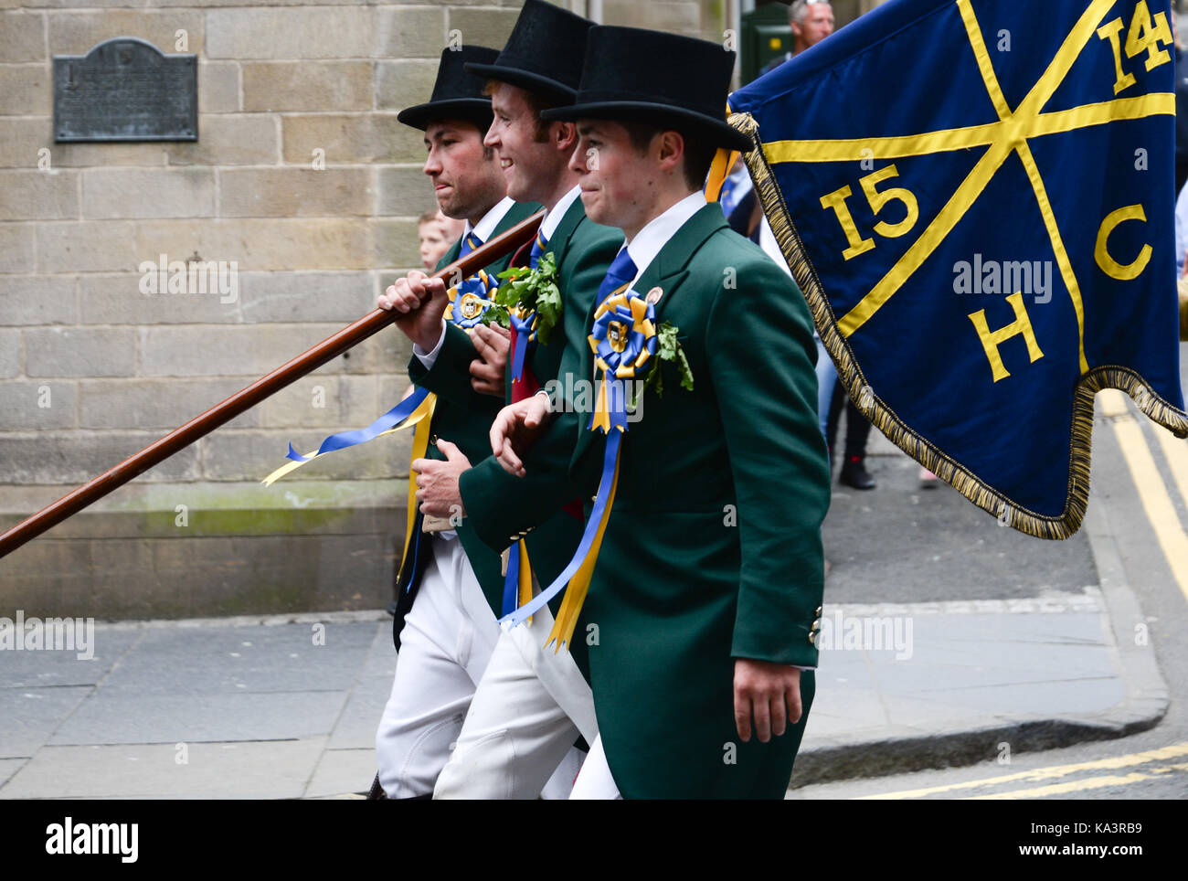 Hawick Common Riding Stock Photo Alamy