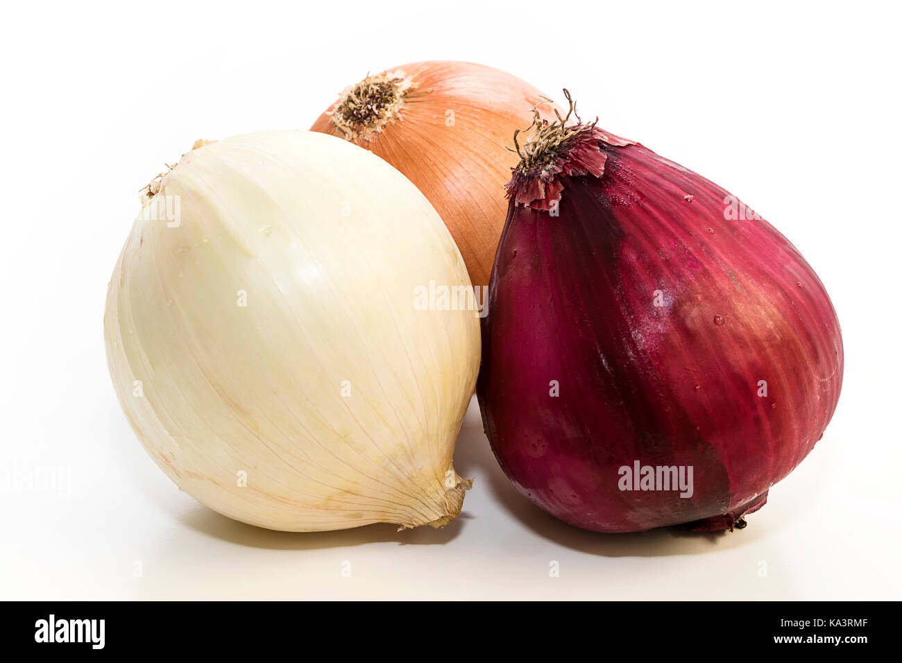 Variety of onions Stock Photo Alamy
