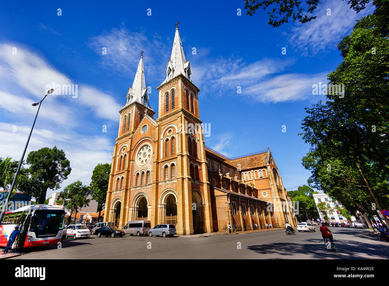 Notre Dame Cathedral (Vietnamese: Nha Tho Duc Ba), build in 1883 in Ho